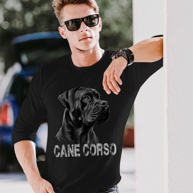 Majestic Cane Corso Portraits Langarmshirts Geschenke für Ihn