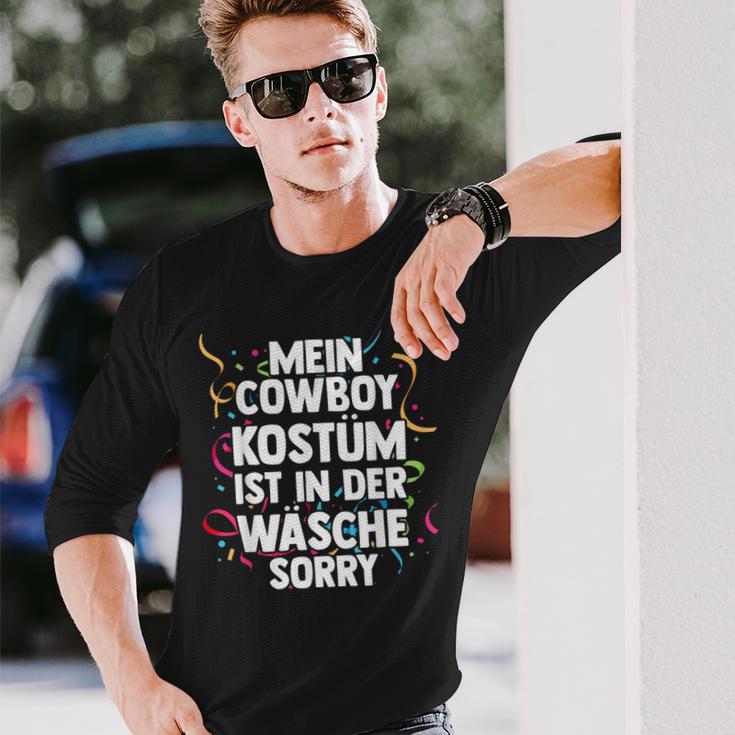 Mein Cowboy Kostüm Ist In Der Wäsche Carnival Langarmshirts Geschenke für Ihn