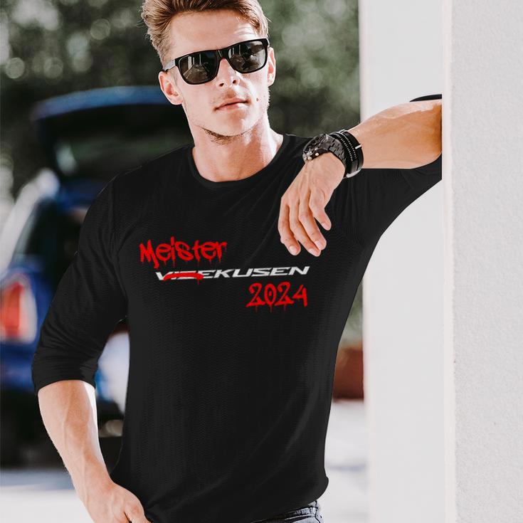 Meister Cup Winner 2024 Leverkusen Langarmshirts Geschenke für Ihn