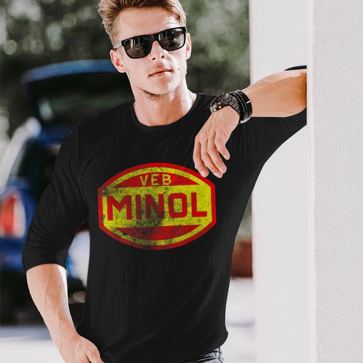 Minol -Eb Folkseigenen Berieb Minol Grunge Effect Langarmshirts Geschenke für Ihn