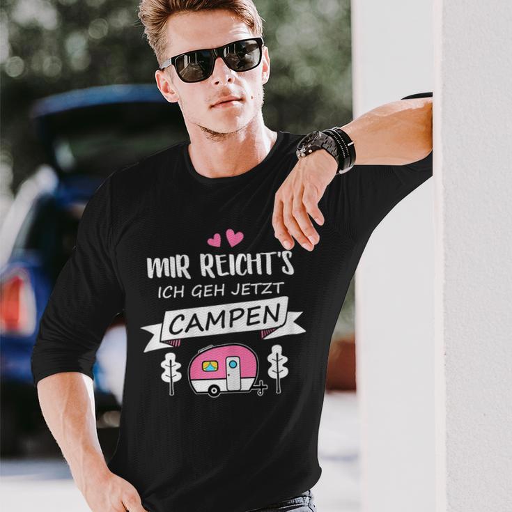 Mir Reichts Ich Geh Camping Caravan Camper Langarmshirts Geschenke für Ihn