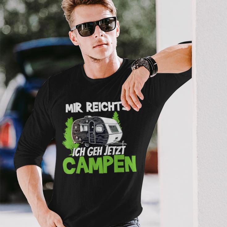 Mir Reichts Ich Geh Camping Caravan Langarmshirts Geschenke für Ihn