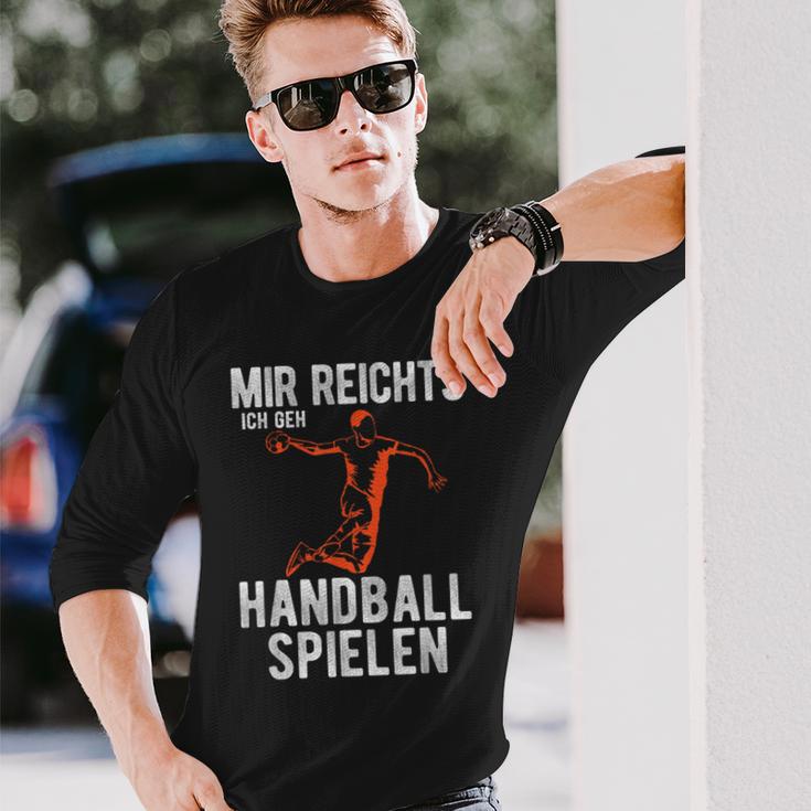 Mir Reichts Ich Geh Handball Spielen Boys Children's Langarmshirts Geschenke für Ihn