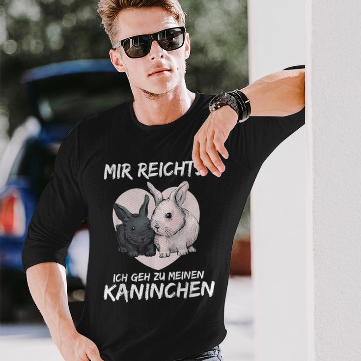 Mir Reichts Ich Geh Zu Mein Rabbit S Langarmshirts Geschenke für Ihn