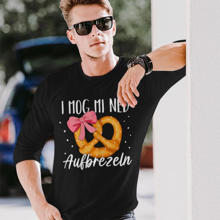 With I Mog Mi Ned Aufbrezeln Motif Langarmshirts Geschenke für Ihn