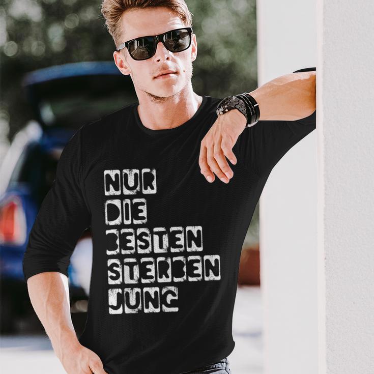 Nur Die Besten Sterben Jung Langarmshirts Geschenke für Ihn