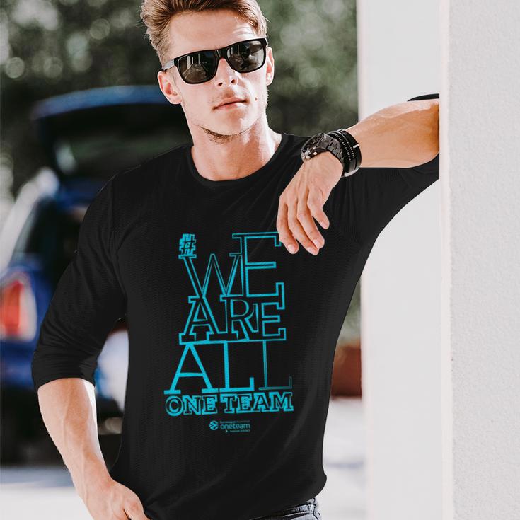 We Are All One Team Langarmshirts Geschenke für Ihn