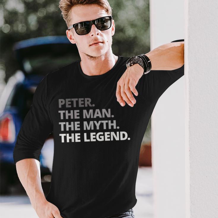 Peter Slogan Langarmshirts Geschenke für Ihn