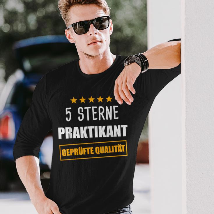 Praktikant Praktikum Praktikanten Praktikantin Langarmshirts Geschenke für Ihn