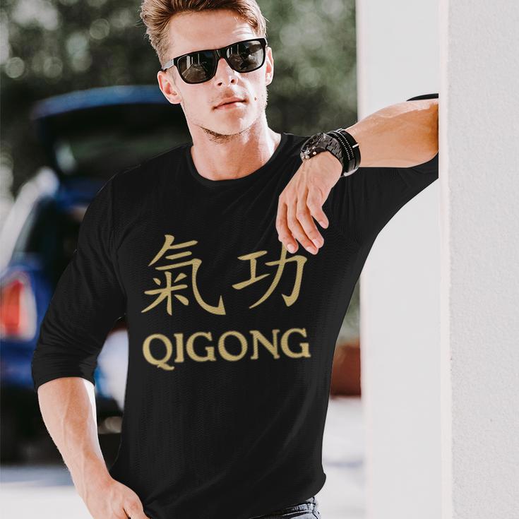 Qi Gong Kleidung Für Yogaübungen Mit Chigong Und Tai Chi Langarmshirts Geschenke für Ihn