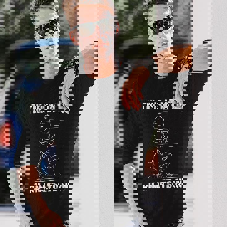 Questo È Matteo Run Matteo Run Nome Personalizzato Track Maglietta a maniche lunghe Regalos para él