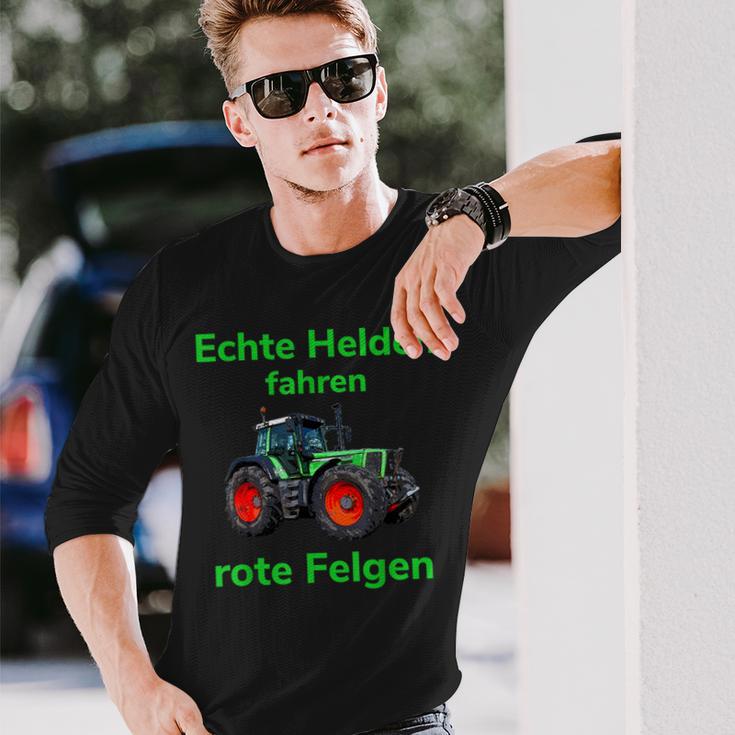 Red Rims Echte Helden Fahren R Langarmshirts Geschenke für Ihn