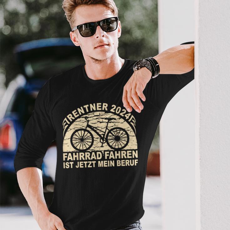 Rente 2024 Bicycle Langarmshirts Geschenke für Ihn