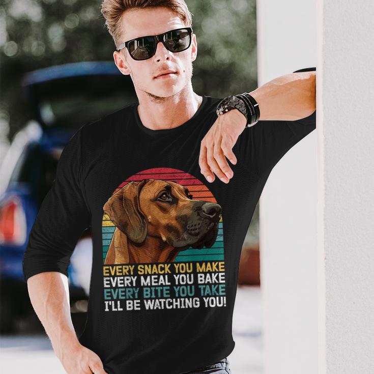 Ridgeback Jeden Bissen Den Du Isst Ridgeback Langarmshirts Geschenke für Ihn