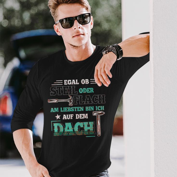 Roofer Idea Roofer Langarmshirts Geschenke für Ihn