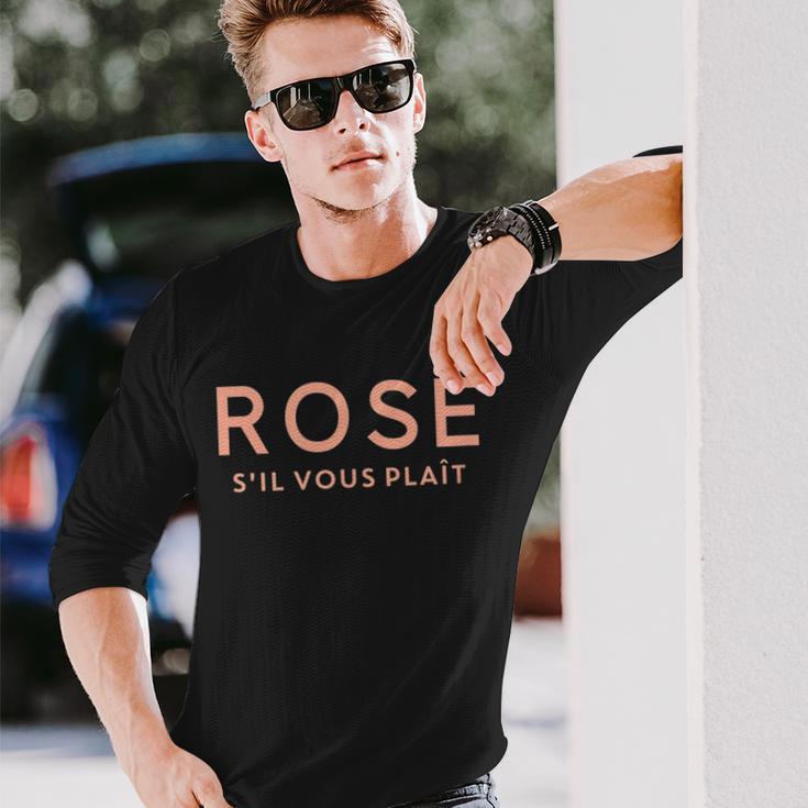 Rosé S'ilous Plaît Rosé Bitte S Langarmshirts Geschenke für Ihn