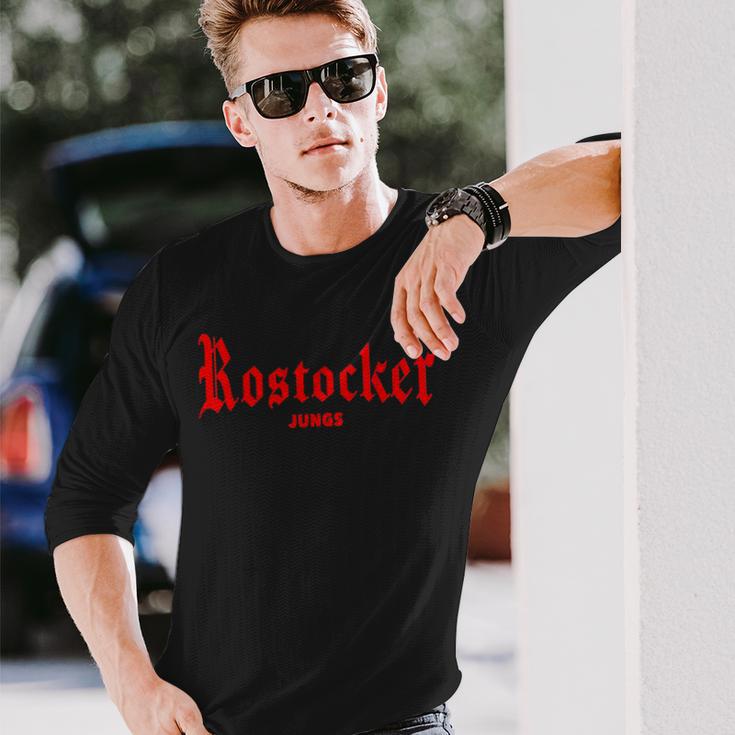 Rostocker Boys' Hansestadt Rostock Langarmshirts Geschenke für Ihn