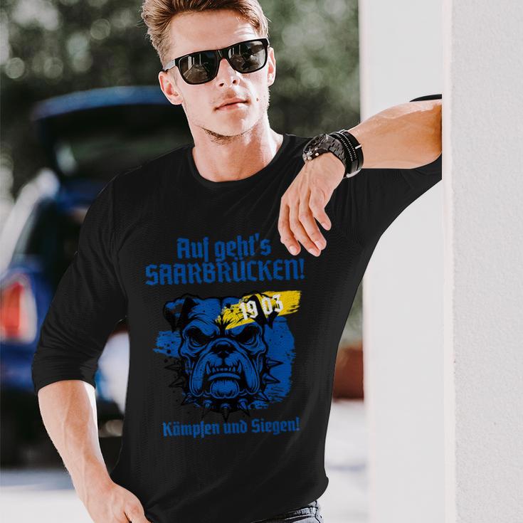 Saarbrücken Auf Geht's Fcs Fighting And Siegen Langarmshirts Geschenke für Ihn