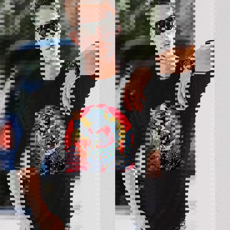 Santazilla Japanese Monster Kaiju Dinosaur Christmas Long Sleeve T-Shirt Gifts for Him Santazilla Japanese Monster Kaiju Dinosaur Christmas Long Sleeve T-Shirt Gifts for Him