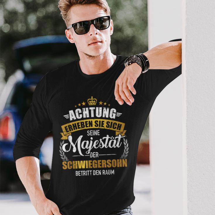 Seine Majestät Der Son-In-Law Langarmshirts Geschenke für Ihn