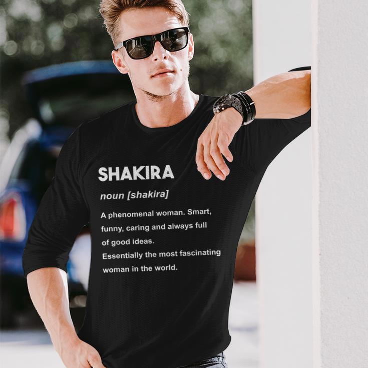 Shakira Langarmshirts Geschenke für Ihn