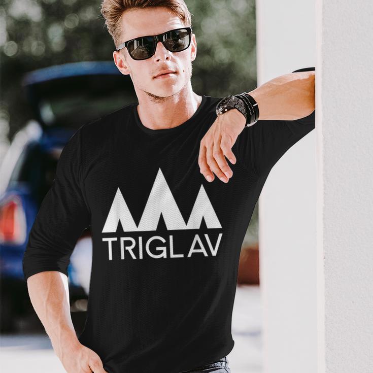 Slovenia Hiking Triglav S Langarmshirts Geschenke für Ihn