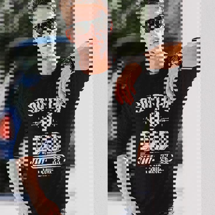 Soon To Be Dad 2025 Loading For Pregnancy Announcement Long Sleeve T-Shirt Gifts for Him Soon To Be Dad 2025 Loading For Pregnancy Announcement Long Sleeve T-Shirt Gifts for Him