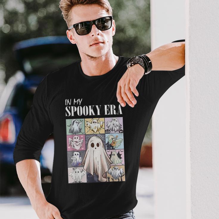 In My Spooky Era Spooky Season Ghost Halloween Long Sleeve T-Shirt Gifts for Him