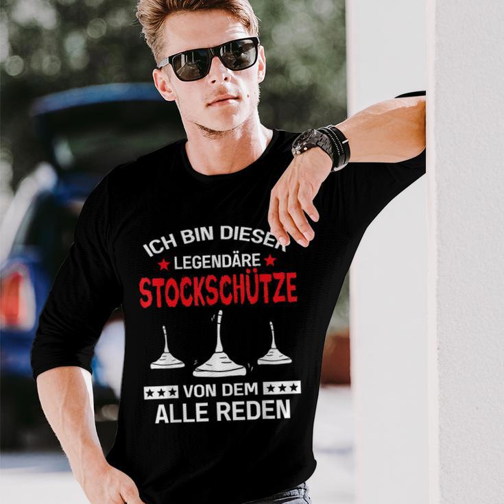 Stocksport Curling Sport Langarmshirts Geschenke für Ihn