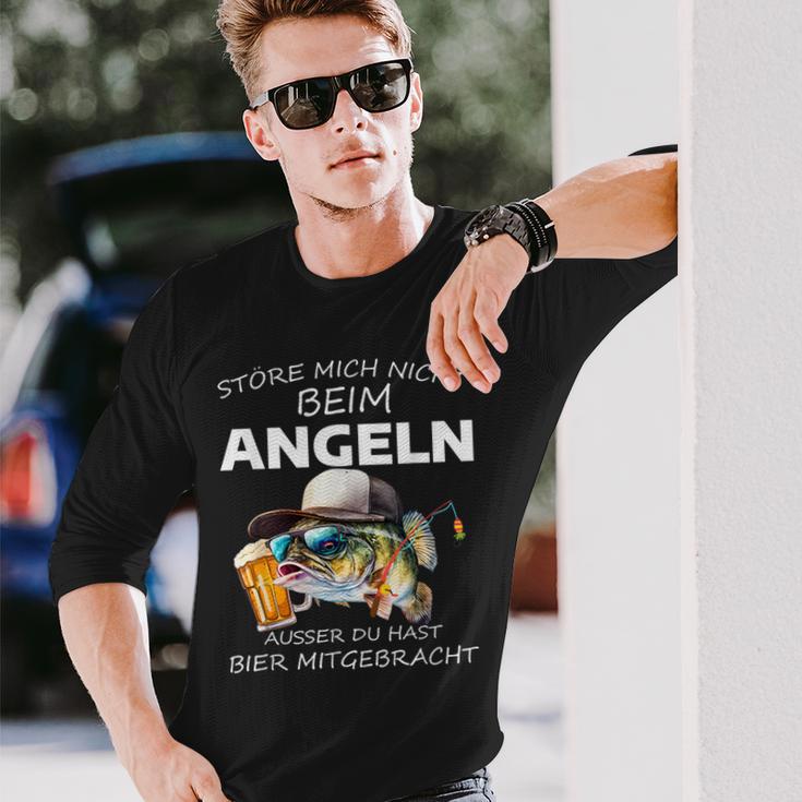 Störe Mich Nicht Beim Angel Ausser Du Hast Bier Mitgebrat Langarmshirts Geschenke für Ihn