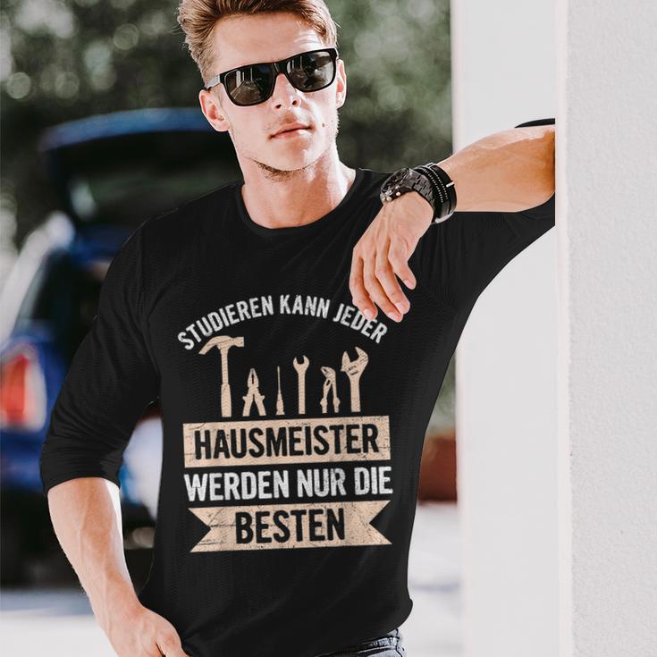 Studier Kann Jeder Johnmeister Werden Nur Die Beste Langarmshirts Geschenke für Ihn