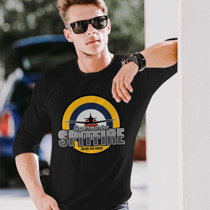 Supermarine Spitfire Langarmshirts Geschenke für Ihn