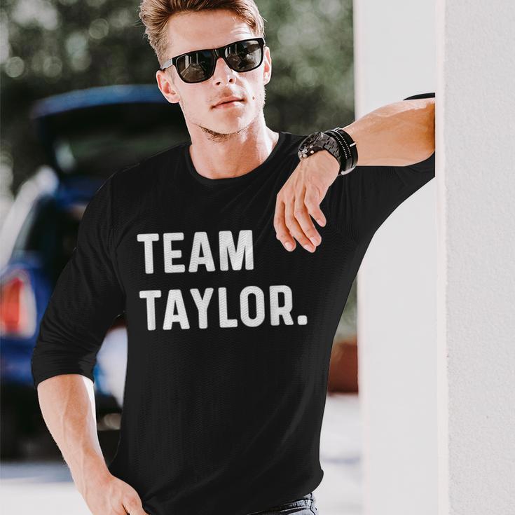 Team Taylor Langarmshirts Geschenke für Ihn