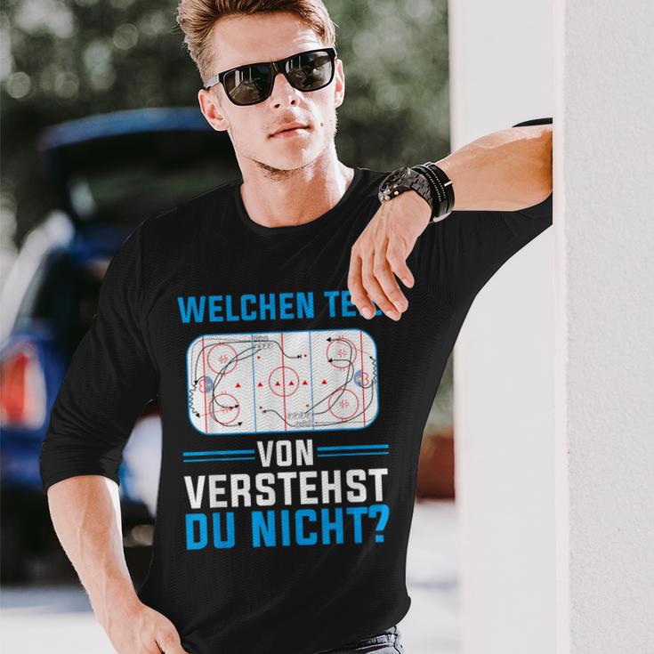 Which Teilonerstandst Du Nicht Eishockeyspieler Hockey Langarmshirts Geschenke für Ihn