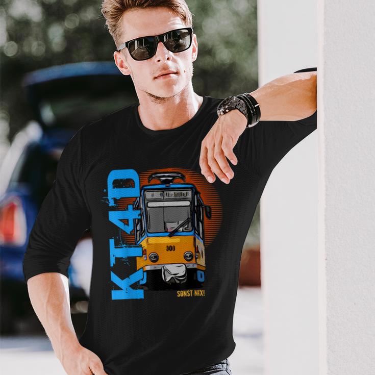 Trambahn Kt4d Trambahn Trambahn Driver Tram Langarmshirts Geschenke für Ihn