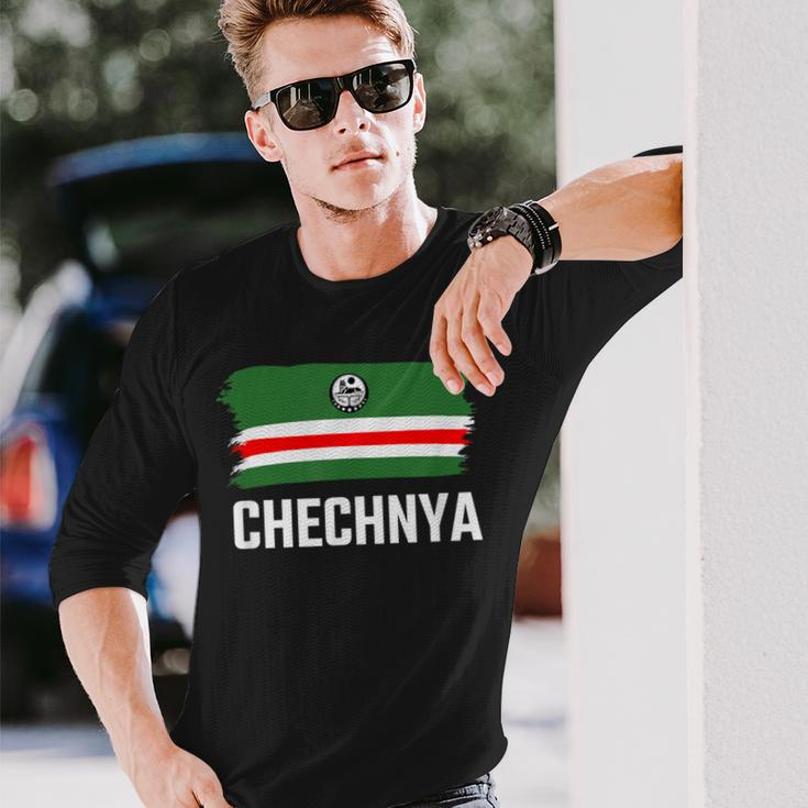 Tschetschenien Tschetschene Tschetschenen Chechnya Langarmshirts Geschenke für Ihn