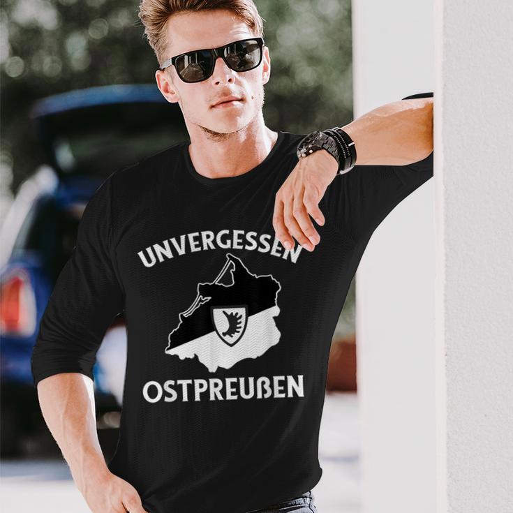 Unvergessen East Prussia Langarmshirts Geschenke für Ihn