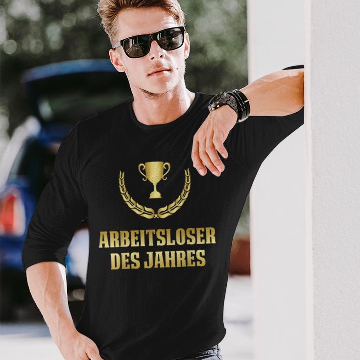 Unworkless Des Jahres Arbeitslosseen 'Unwork Langarmshirts Geschenke für Ihn