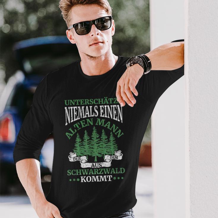 Vintage Forest Langarmshirts Geschenke für Ihn