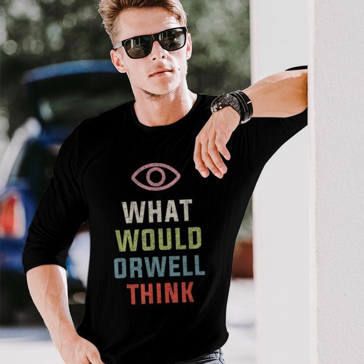 Was Würde Orwell Lustig Finden Langarmshirts Geschenke für Ihn