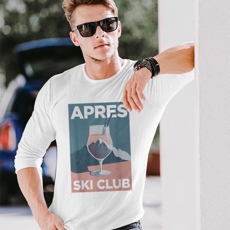 Après Ski Club X Aesthetic Skier Party Ski Outfit Langarmshirts Geschenke für Ihn