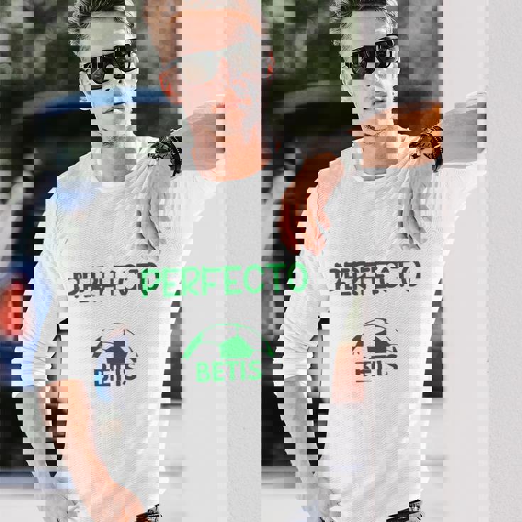 Betis Regalo Aficionado Deporte Fútbol Manga Larga Camiseta de