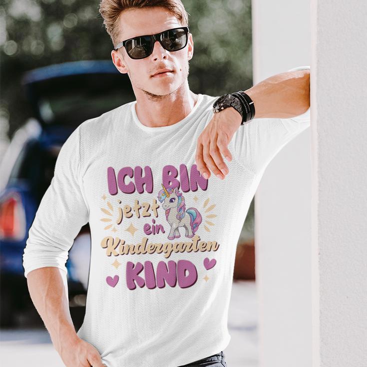 Children's Ich Bin Ein Kindergartenkind German Langu Langarmshirts Geschenke für Ihn