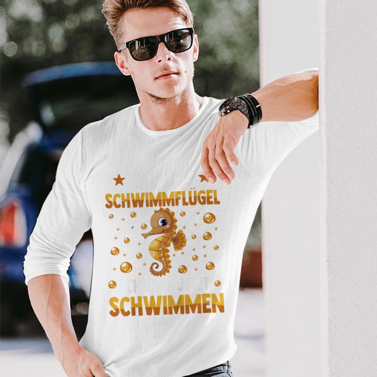 Children's Ich Kann Jetzt Schwimmen Langarmshirts Geschenke für Ihn