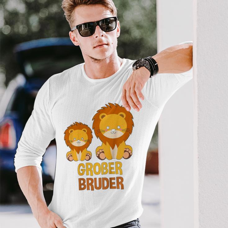 Children's Ich Werde Ein Großer Bruder Löwe Bruder Langarmshirts Geschenke für Ihn