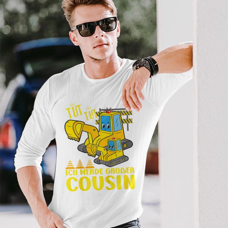 Children's Ich Werde Großer Cousin 2024 Langarmshirts Geschenke für Ihn