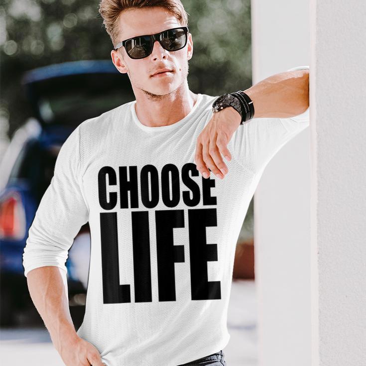 Choose Lifeintage 80S Wählen Sie Lifeintage 80Er Jahre Langarmshirts Geschenke für Ihn