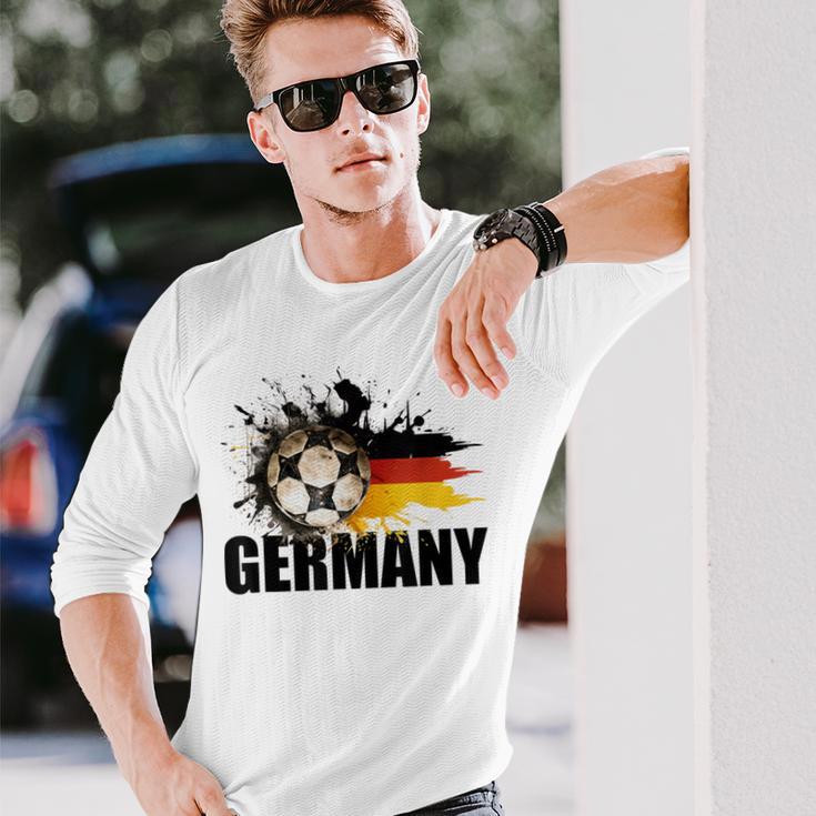 Deutschland Trikot 2026 Deutschland Flagge Germany Langarmshirts Geschenke für Ihn