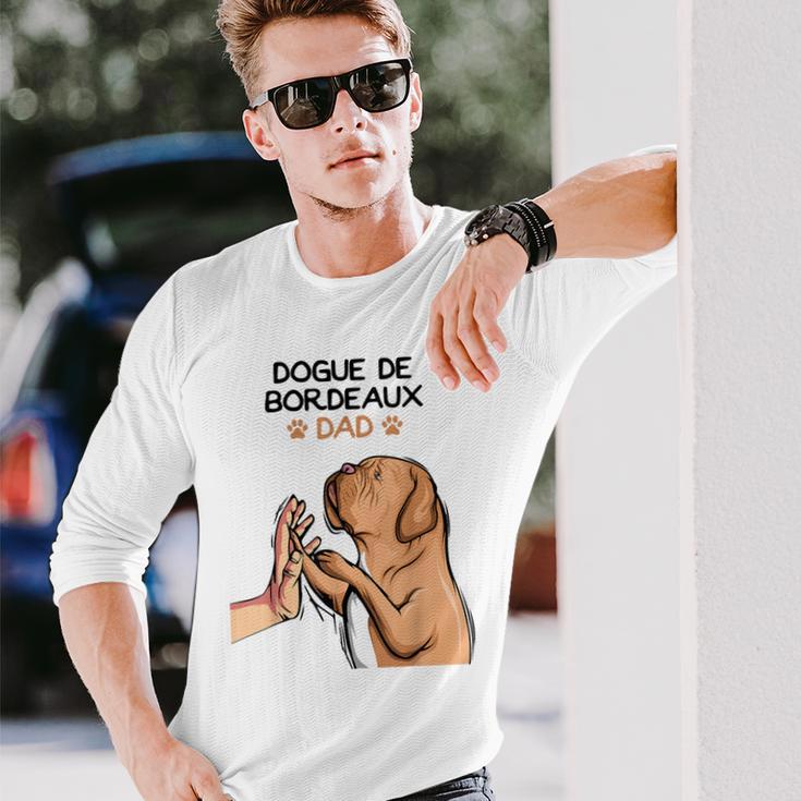 Dogue De Bordeaux Bordeaux Dog Dad Langarmshirts Geschenke für Ihn