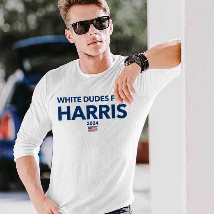 Dudes For Harris 2024 Langarmshirts Geschenke für Ihn